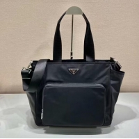 Good Product Prada Re-Nylon Tote Shopping Mami Bag 1BG102 Black