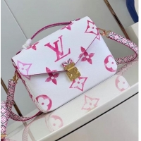 Buy Inexpensive Louis Vuitton Pochette Metis MM M23055 Pink