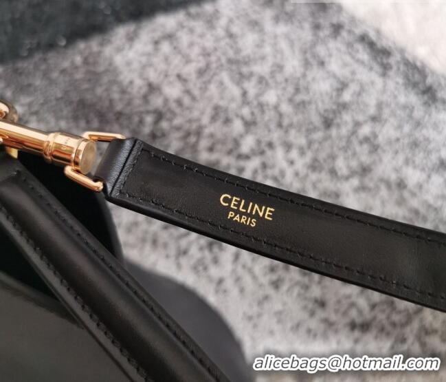 Pretty Style Celine Teen Bucket Bag 16 in Smooth Calfskin 197573 Black 2023