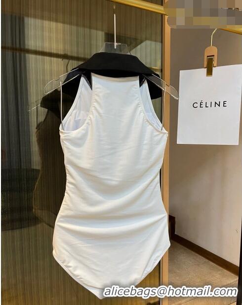 ​Famous Brand Chanel Swimwear 062801 White/Black 2023