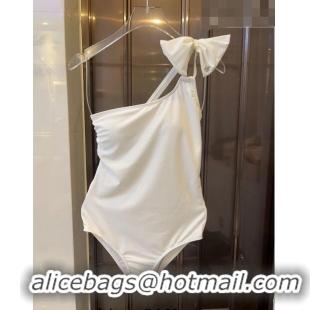 ​Buy Inexpensive Chanel Swimwear with Bow 0628 White 2023