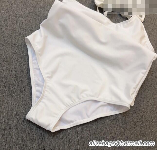 ​Buy Inexpensive Chanel Swimwear with Bow 0628 White 2023