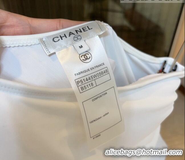 Super Quality Chanel Swimwear 062803 White 2023