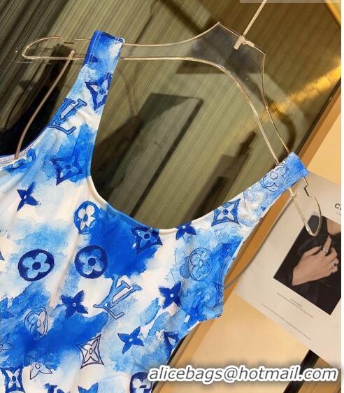 ​Buy Inexpensive Louis Vuitton Swimwear Watercolor 0628 Blue 2023