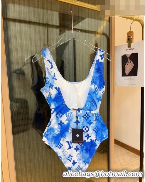 ​Buy Inexpensive Louis Vuitton Swimwear Watercolor 0628 Blue 2023