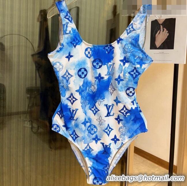 ​Buy Inexpensive Louis Vuitton Swimwear Watercolor 0628 Blue 2023