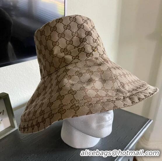 New Discount Gucci GG Canvas Wide Brim Hat! Large Size 631958