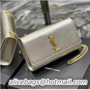 Inexpensive SAINT LAURENT KATE CHAIN WALLET 742833 Light gold