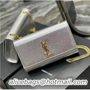 Best Price SAINT LAURENT KATE CHAIN WALLET 742833 Silver