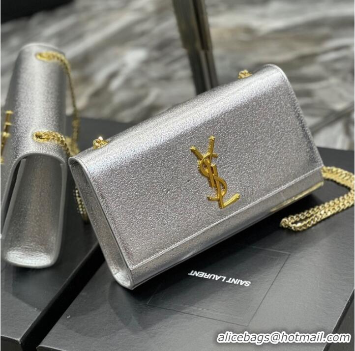 Best Price SAINT LAURENT KATE CHAIN WALLET 742833 Silver