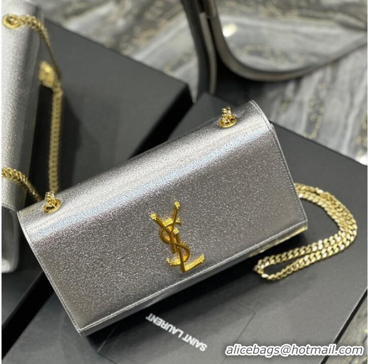 Best Price SAINT LAURENT KATE CHAIN WALLET 742833 Silver