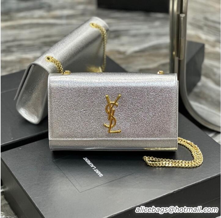 Best Price SAINT LAURENT KATE CHAIN WALLET 742833 Silver