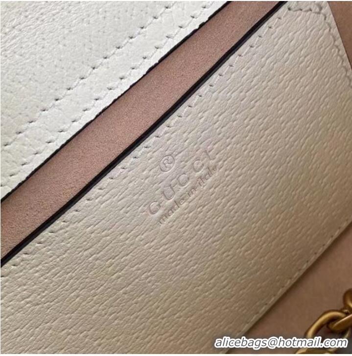 Famous Brand GUCCI DIANA SMALL SHOULDER BAG 735153 White