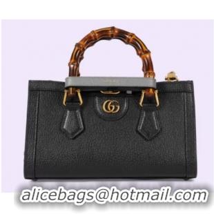 Good Product GUCCI DIANA SMALL SHOULDER BAG 735153 Black