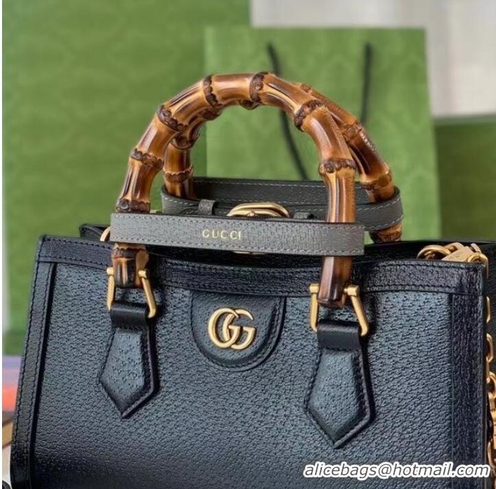 Good Product GUCCI DIANA SMALL SHOULDER BAG 735153 Black