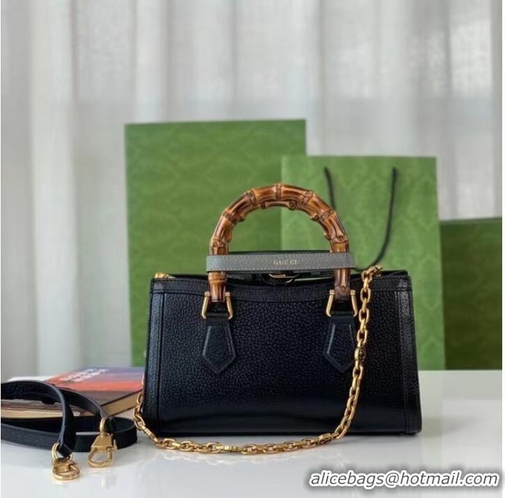 Good Product GUCCI DIANA SMALL SHOULDER BAG 735153 Black