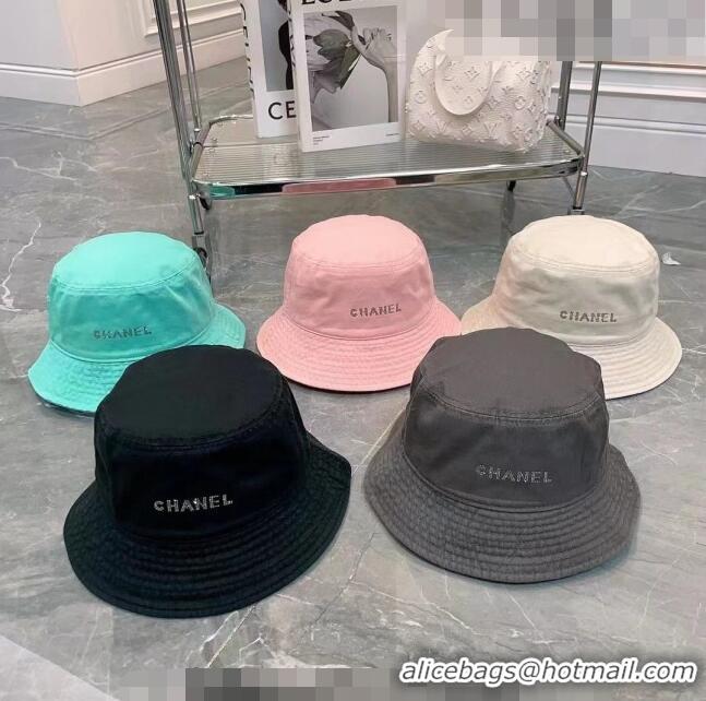 Buy Fashionable Celine Canvas Bucket Hat with Crystal 2023 0628