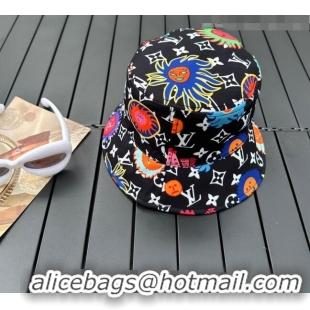 Most Popular Louis Vuitton "Faces" Bucket hat L8071 Black 2023