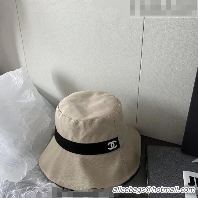 Spot Bulk Chanel Canvas Bucket Hat PA0628 Grey 2023