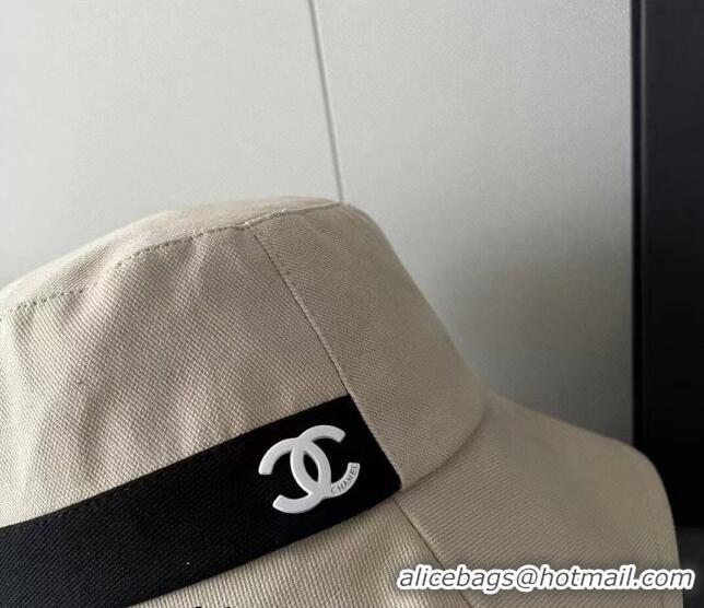 Spot Bulk Chanel Canvas Bucket Hat PA0628 Grey 2023