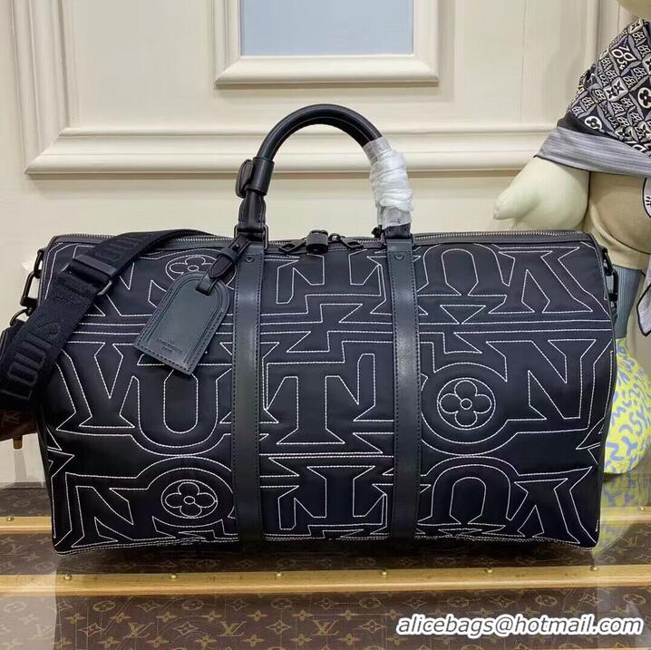 Good Product Louis Vuitton Monogram Keepall 45 M46441 Black