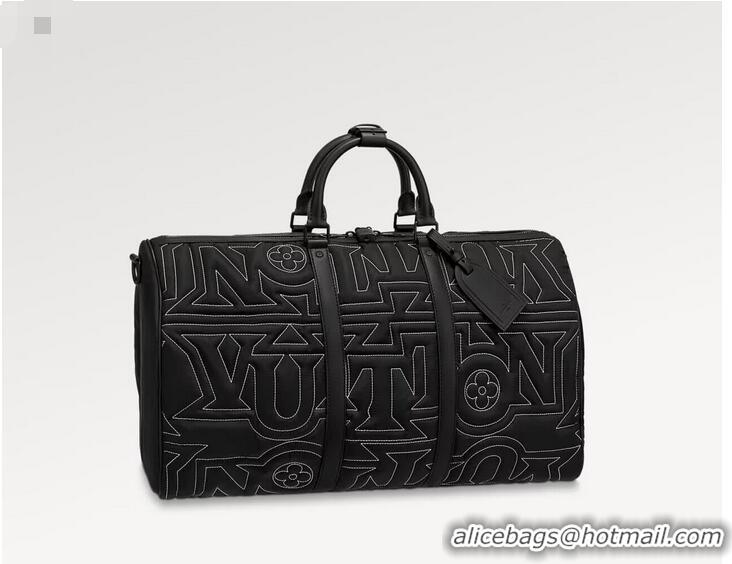 Good Product Louis Vuitton Monogram Keepall 45 M46441 Black