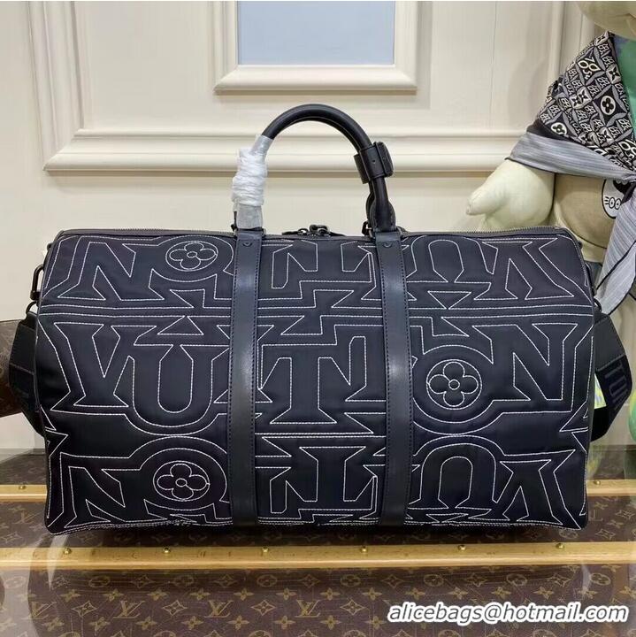 Good Product Louis Vuitton Monogram Keepall 45 M46441 Black