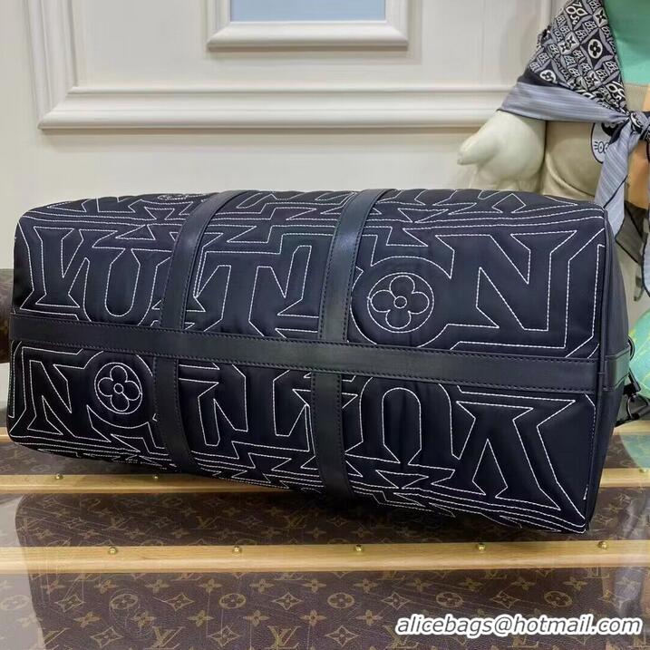 Good Product Louis Vuitton Monogram Keepall 45 M46441 Black