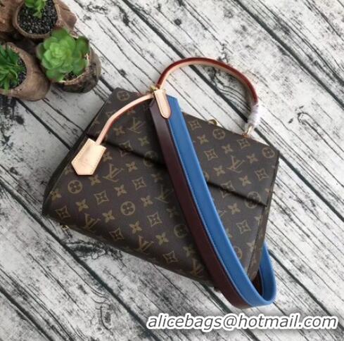 Low Price Louis Vuitton Monogram Canvas CLUNY BB M42738 Blue