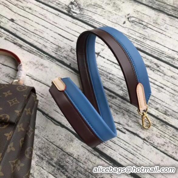 Low Price Louis Vuitton Monogram Canvas CLUNY BB M42738 Blue