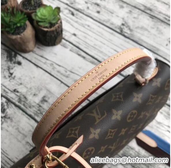 Low Price Louis Vuitton Monogram Canvas CLUNY BB M42738 Blue