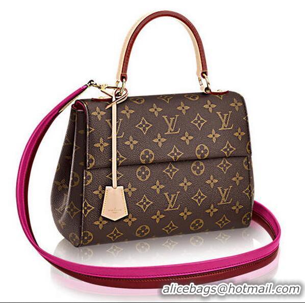 Promotional Louis Vuitton Monogram Canvas CLUNY BB M42738 Rose