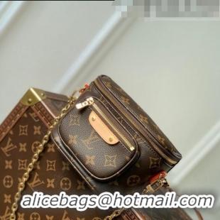 Top Grade Louis Vuitton Monogram Canvas LV By The Pool Mini Bumbag M82347