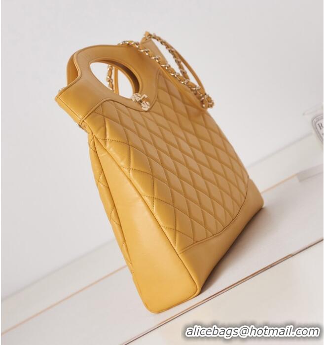 Buy Promotional CHANEL 31 LARGE SHOPPING BAG AS1010 yellow