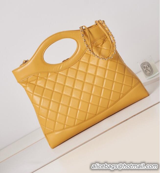 Buy Promotional CHANEL 31 LARGE SHOPPING BAG AS1010 yellow