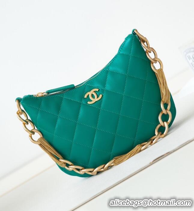 Top Design CHANEL HOBO HANDBAG AS4220 blue