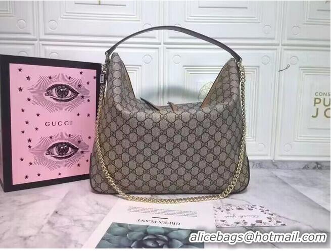 Top Quality Gucci Ophidia GG Hobo Top Handle Bag G53201 Brown