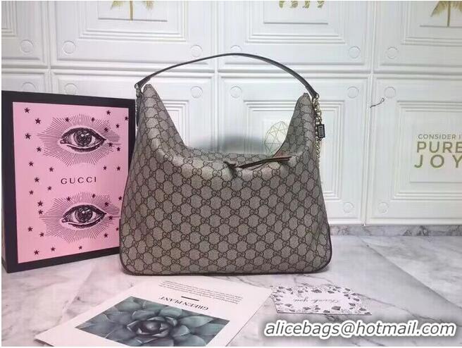 Top Quality Gucci Ophidia GG Hobo Top Handle Bag G53201 Brown