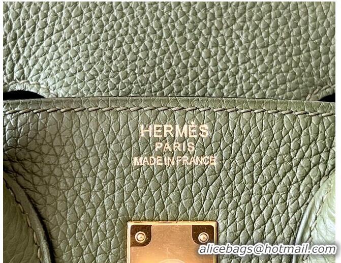 Promotional Hermes Birkin 25CM Bag Original Togo Leather 17888 Green