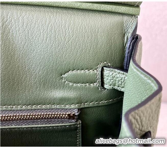 Promotional Hermes Birkin 25CM Bag Original Togo Leather 17888 Green