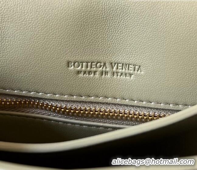 Good Product Bottega Veneta Mini Intrecciato Leather Cross-Body Bag 741897 Travertine Green 2023