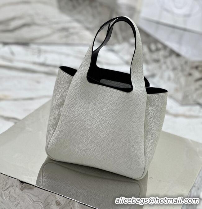 Good Product Prada Original Calfskin Bag Tote 1BG335 White&Black