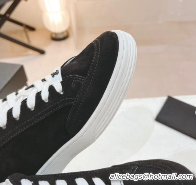 Purchase Chanel Suede Sneakers G45085 Black