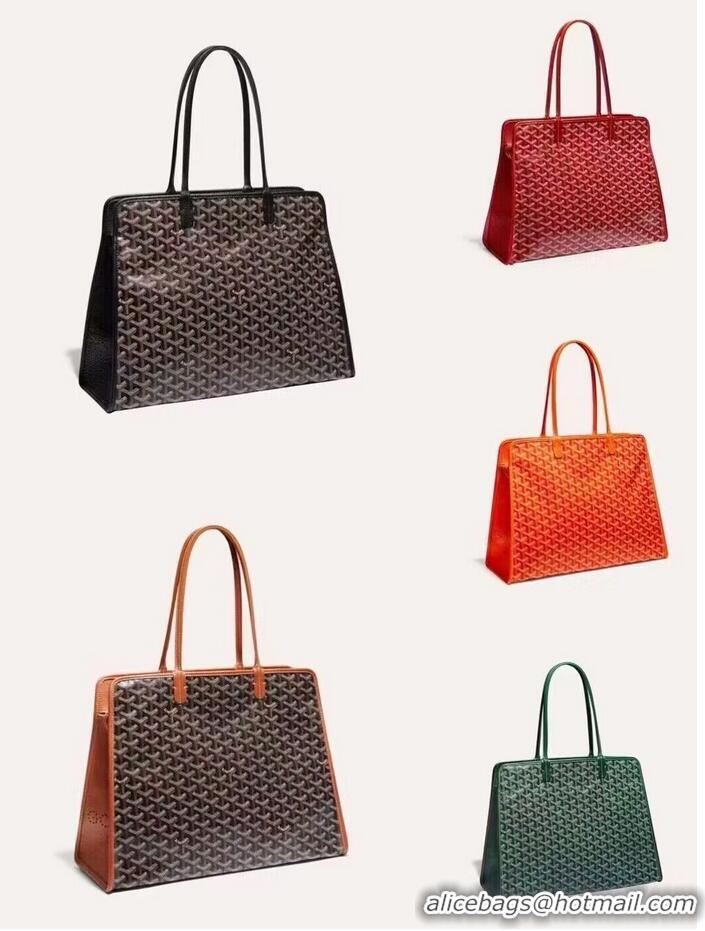 Crafted Goyard Original Sac Hardy Tote Bag 8955 Orange