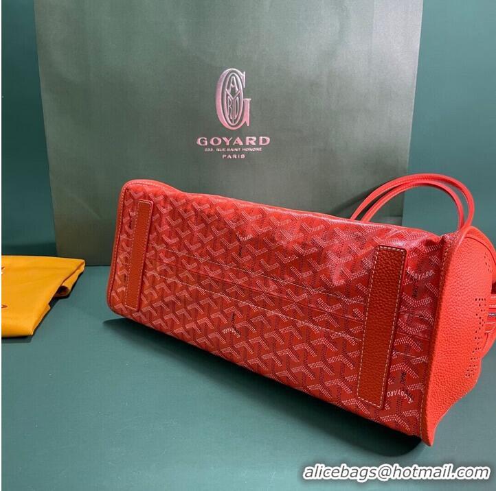 Crafted Goyard Original Sac Hardy Tote Bag 8955 Orange