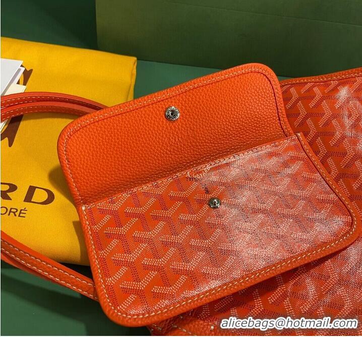 Crafted Goyard Original Sac Hardy Tote Bag 8955 Orange