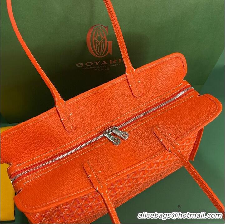 Crafted Goyard Original Sac Hardy Tote Bag 8955 Orange