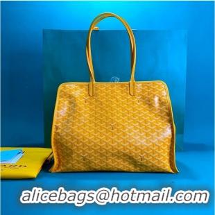 Shop Cheap Goyard Original Sac Hardy Tote Bag 8955 Yellow