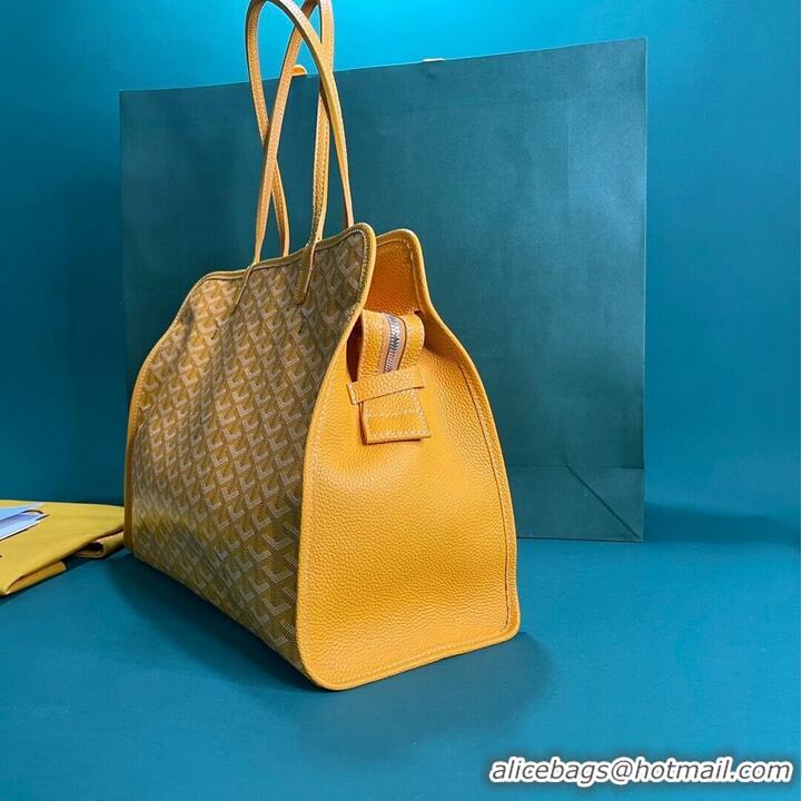 Shop Cheap Goyard Original Sac Hardy Tote Bag 8955 Yellow