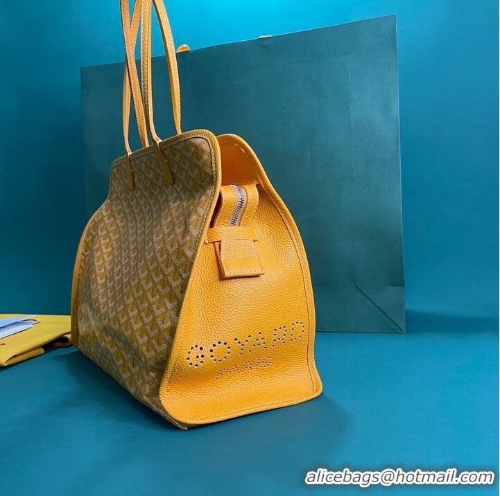 Shop Cheap Goyard Original Sac Hardy Tote Bag 8955 Yellow